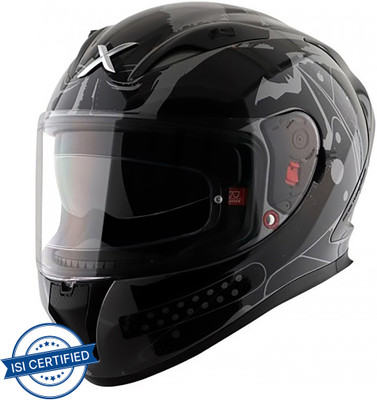 Axor Street DC Batman Motorbike Helmet(Anthracite Black)