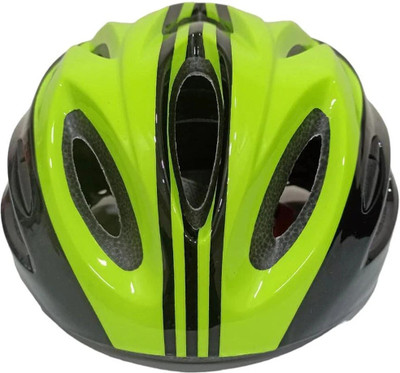 XPEDITION XPERTS Integrated Molding Breathable Cycling Helmet CL-3604 Cycling Helmet(Black/Green)