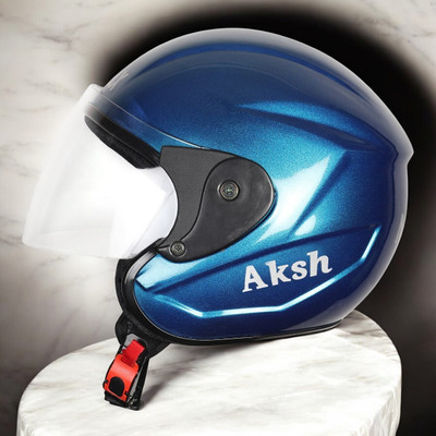 NOAX Helmet GOOD QUALITYFOR UNISEX BIKE RIDI-154 Motorbike Helmet(Blue)