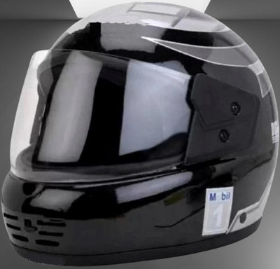 KIN Full Face Helmet_ISI certified_Silver69 Motorbike Helmet(Silver)