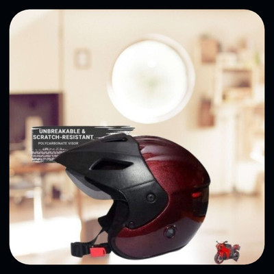 MonteX-1 FK_New_Flip-up Bike helmet T28 Motorbike Helmet(Red)