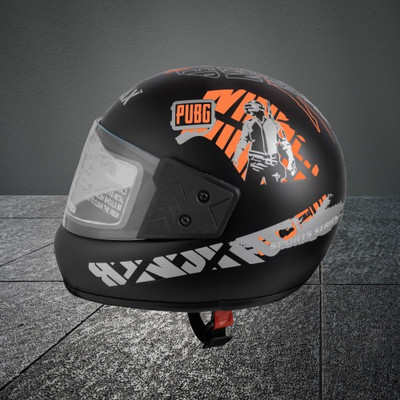 NOAX UNISEX SAFETY HELMET ONROAD HELMET- TWO WHEELER,BIKE & SCOOTER (SL-94 Motorbike Helmet(Orange)