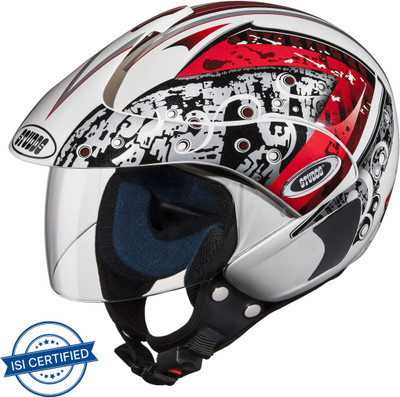 STUDDS Marshall D2 Motorbike Helmet(White N2)