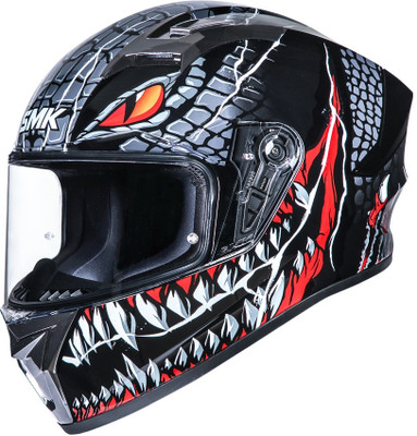 SMK Stellar Motorbike Helmet(Multicolor)