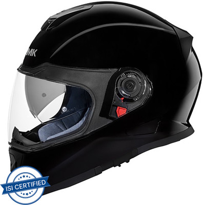 SMK Twister Motorbike Helmet(Black)