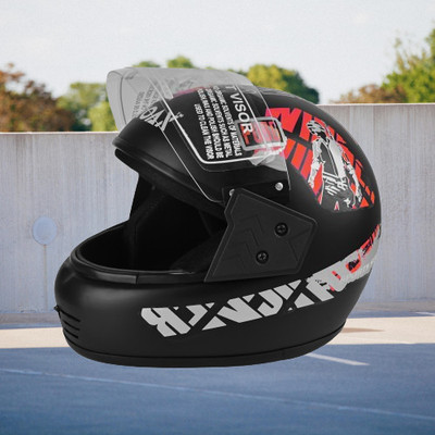 NOAX Helmet GOOD QUALITYFOR UNISEX BIKE RIDIDNG_127 Motorbike Helmet(Red)