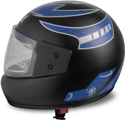 NOAX young men helmet for ridinggg motorbike-Black77-Helmet 6-ABCD Motorbike Helmet(Blue)