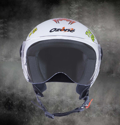 OZONE Opal Helemt A9 Motorbike Helmet(White)