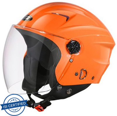 STUDDS Ray Super Motorbike Helmet(Vibrant Orange)