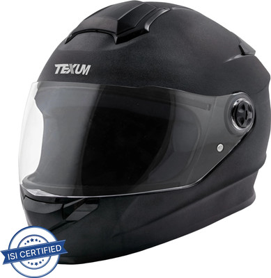 TEXUM TH-FFBL1 Motorbike Helmet(Black)