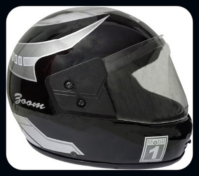 azone1 good looking gtx full strong helmets_HLT Motorsports Helmet(silver+black)
