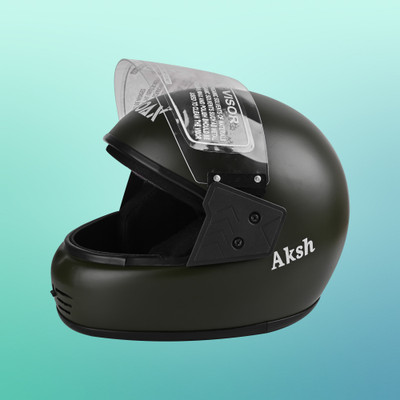 NOAX UNISEX SAFETY HELMET ONROAD HELMET- TWO WHEELER,BIKE & SCOOTER (SL-99 Motorbike Helmet(Grey)