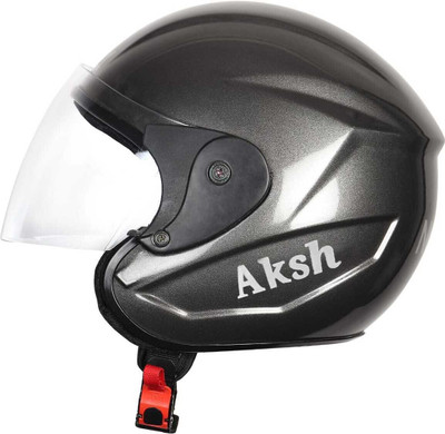 NOAX BRANDED ISI MARKED HELMET FOR UNISEX GENDER KEEP SAFE RIDING (SLFKSL_1523 Motorbike Helmet(Grey)