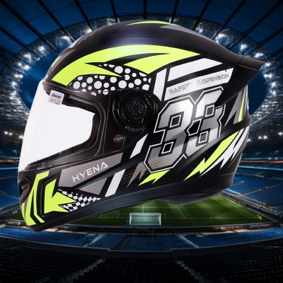 OZONE Prime Helmet_full face_HyEna_VL_@7@257 Motorbike Helmet(YELLOW-BLACK)