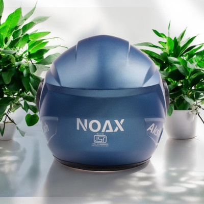 NOAX unisex safty helmet for men or women riderss-327 Motorbike Helmet(Blue)