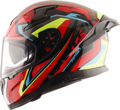 Axor Apex Roadtrip Motorbike Helmet(Black Red)