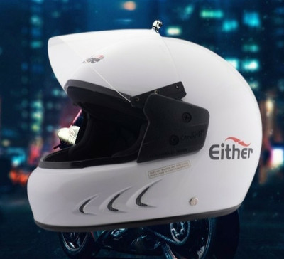 OZONE ONS_Premium Quality_Helmet_GV_@A@_88 Motorbike Helmet(White)