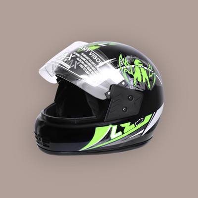 NOAX unisex full face good hard quality helmet-Green267 Motorbike Helmet(Green)