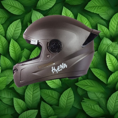 OZONE Full Face_Unique Design Helmet_Premium Class_@V@46 Motorbike Helmet(Brown)