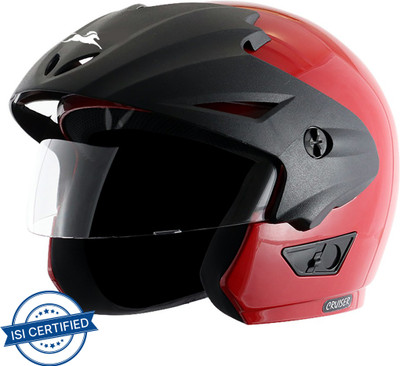TVS Scooter Motorbike Helmet(Red)
