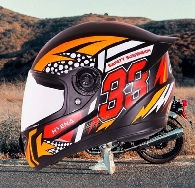 OZONE Full Face_Unique Design Helmet_Premium Class_@V@12 Motorbike Helmet(RED-BLACK)