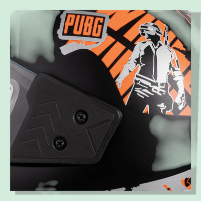 NOAX unisex full face good hard quality helm-296-Orange Motorbike Helmet(Orange)