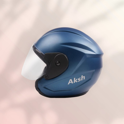 NOAX ISI MARKED KING OF HELMET UNISEX RIDDING HELMET TOP SELLING(DD-1876 Motorbike Helmet(Blue)