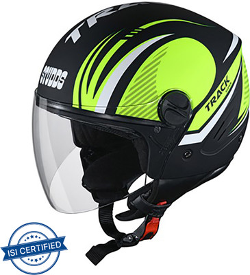STUDDS TRACK D3 Motorbike Helmet(MATT BLACK N5)
