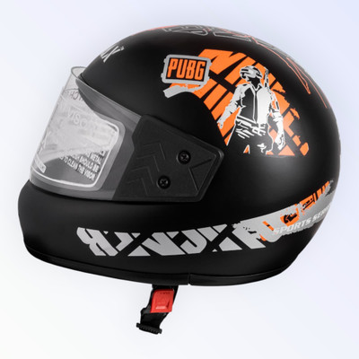 NOAX UNISEX SAFETY HELMET ONROAD HELMET- TWO WHEELER,BIKE & SCOOTER (SL-840 Motorbike Helmet(Orange)