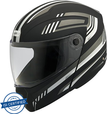 STUDDS Ninja Elite Super D1 Motorbike Helmet(Matt Black N4)