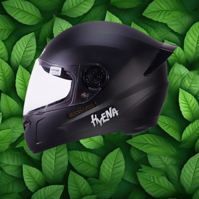 OZONE Full Face_Unique Design Helmet_Premium Class_@V@40 Motorbike Helmet(Black)
