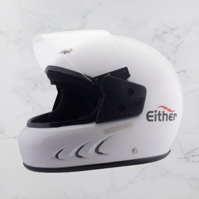 OZONE Full-Face Helmet_Either_Superior quality_Unisex_@V@61 Motorbike Helmet(White)