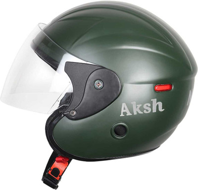 NOAX young men helmet for ridinggg motorbike-27 Motorbike Helmet(Dark Green)