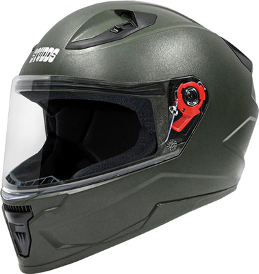 STUDDS Raider Street Motorbike Helmet(Green)