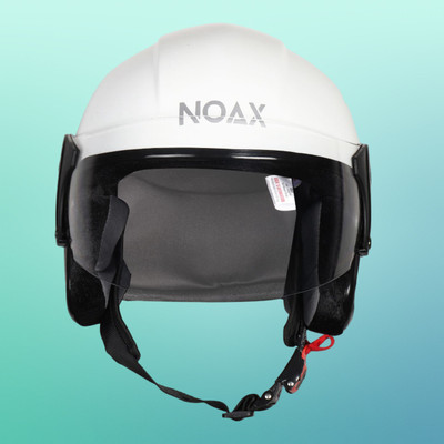 NOAX unisex open face helmet for safty660 Motorbike Helmet(White)