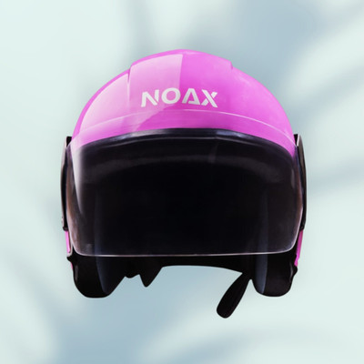 NOAX ISI MARKED UNISEX HELMET FOR RIDDING BIKE NON STOP(DD-100 Motorbike Helmet(Pink)
