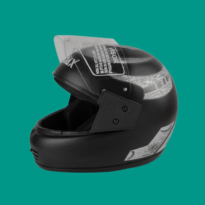 NOAX UNISEX HELMET FOR SAFTY RIDING FOR BIKEE31 Motorbike Helmet(Grey)