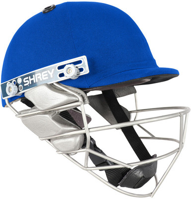 Shrey Pro Guard Wicket Keeping Stainless Steel Cricket Helmet(Royal Blue)