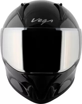VEGA Bolt Sports Full Face Black Large Motorbike Helmet(Black)