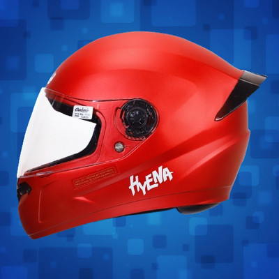OZONE Prime Helmet_Hyena_full face_ISI_Certified_JBB@V38 Motorbike Helmet(Red)