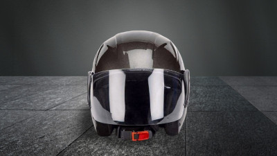 MonteX-1 Open Face Bike helmet LA7 Motorbike Helmet(Black)
