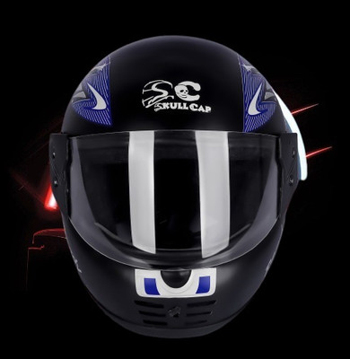 SKULLCAP AREANA Motorbike Helmet(Blue)