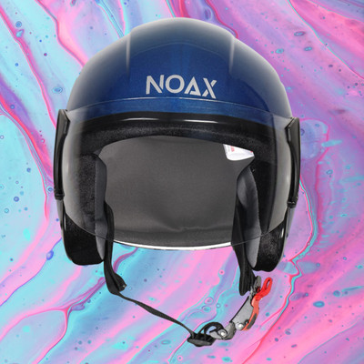 NOAX helmetwala lelo_321 Motorbike Helmet(Blue)