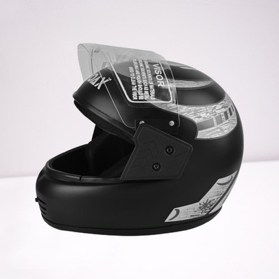 NOAX unisex full face quality good helmet @@212 Motorbike Helmet(Grey)