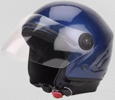 KIN Half Face Helmet_ISI certified_Blue10 Motorbike Helmet(Blue)