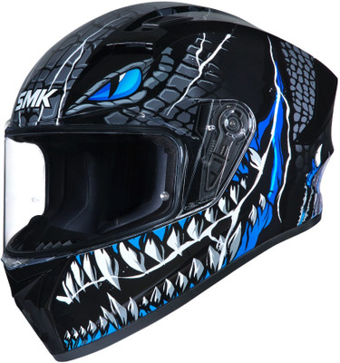 SMK Stellar Motorbike Helmet(Multicolor)