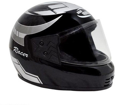 KIN Full Face Helmet_ISI certified_Silver08 Motorbike Helmet(Silver)