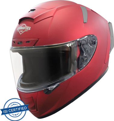 Steelbird SA-2 Aeronautics Motorbike Helmet(Matt Maroon)