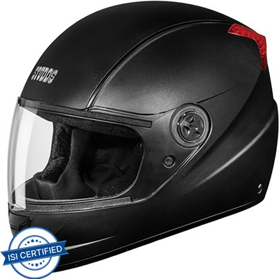STUDDS PROFESSIONAL FULL FACE Motorsports Helmet(Black Strips)