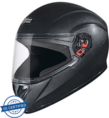 STUDDS CREST ECO Motorbike Helmet(Black)